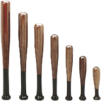 Baseball Bat Trophy Columns