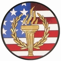 2" FLAG TORCH MYLAR