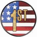 2" FLAG 1ST PLACE MYLAR
