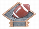 4 1/2" x 6" FOOTBALL Diamond Plate