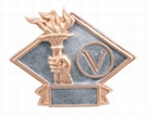 4 1/2" x 6" VICTORY Diamond Plate