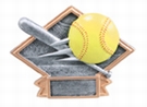 4 1/2" x 6" SOFTBALL Diamond Plate