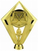 Gold 5 1/2" Hockey Scene figure