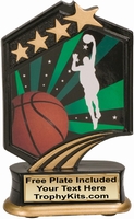 5.5" - Basketball Graphic Sport Resin Award