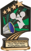 5.5" - Cheer Graphic Sport Resin Award