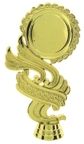 5 3/4" 2" Insert Holder "Swirl" Trophy Figure