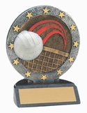 4.5" VOLLEYBALL All Star Resin