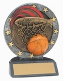 4.5" BASKETBALL All Star Resin