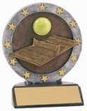 4.5" TENNIS All Star Resin