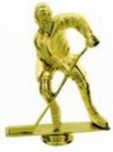 Gold 6" Male Hockey figure