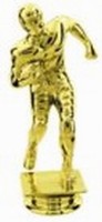 Gold 4-3/4" Football Runner figure