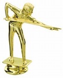 4-1/4" Male Billiards / Pool figure