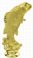 Gold 5" STANDING BASS figure