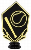 5" Black/Gold Baseball figure