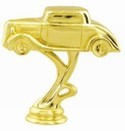 Gold 4" Street Rod Car figure