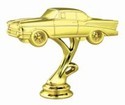 Gold 3 3/4" Classic Car figure