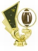 4 1/2" Football Spinning Figure