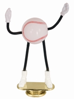 5" Trophy Dude Bendable Baseball Figure