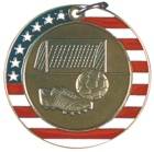2" Stars & Stripes Medal - Soccer