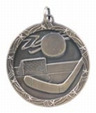 Shooting Star 1 3/4" Medal (Hockey)