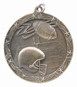 Shooting Star 2 1/2" Medal (Football)