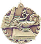 Millennium 1 3/4" Medal (Lamp of Knowledge)