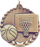 Millennium 1 3/4" Medal (Basketball)