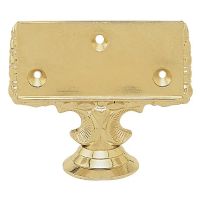 3 1/4" Plaque Riser / Holder Gold Trophy Figure