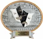 Drama Mask - Legend Series Resin Award 8 1/2