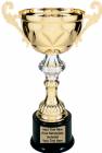 13" Gold Metal Cup Trophy