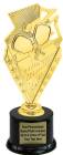 8" Pickleball Action Trophy Kit with Pedestal Base