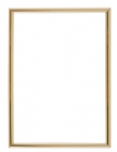Gold 4" x 6" Self-Adhesive Slide In Photo Holder Frame