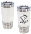 Volleyball 20oz Polar Camel Vacuum Insulated Tumbler with Slider Lid