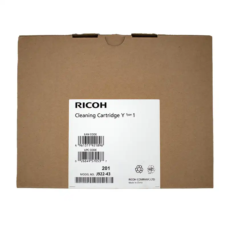 Yellow RICOH Ri 100 Cleaning Cartridge