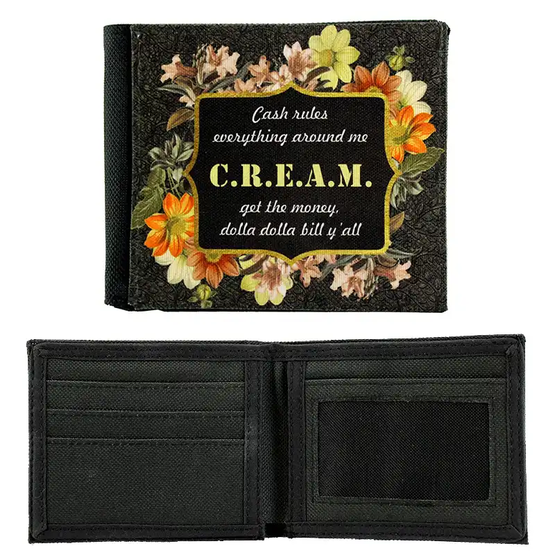 DyeTrans Sublimation Blank Nylon Wallet - 2-Fold