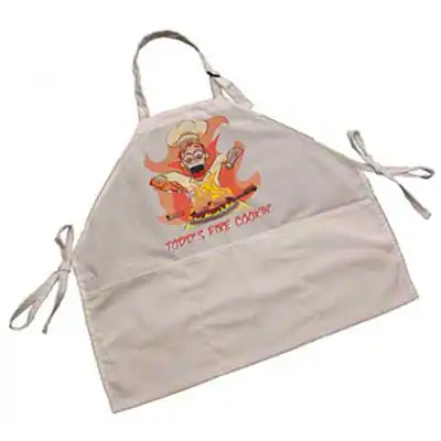 Sublimation Blank Bib Style Apron w/Pockets - 24" x 28"