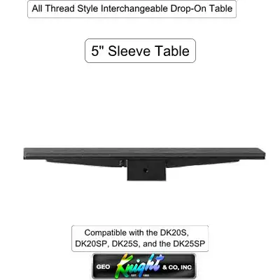 George Knight 5" Sleeve All-Thread Drop On Table