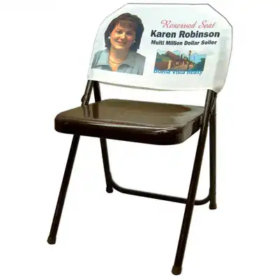 Sublimation Blank Folding Chair Seat Back Cover