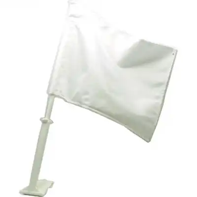 DyeTrans Sublimation Blank Flag - 11.5" x 14.5" - Double-Ply w/Pole