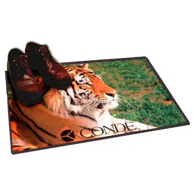 Sublimation Blank Floor Mat - 24" x 36" - Tufted Loop w/Black Edges