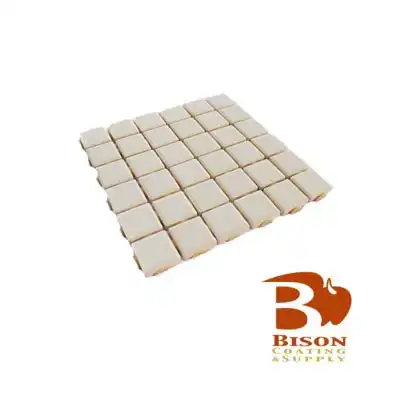 IronClad Sublimation Blank 1" x 1" Ceramic Tiles - 6" Sheet - 36 Tiles - Matte