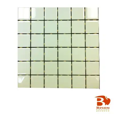 IronClad Sublimation Blank 2" x 2" Ceramic Tiles - 12" Sheet - 36 Tiles - Gloss