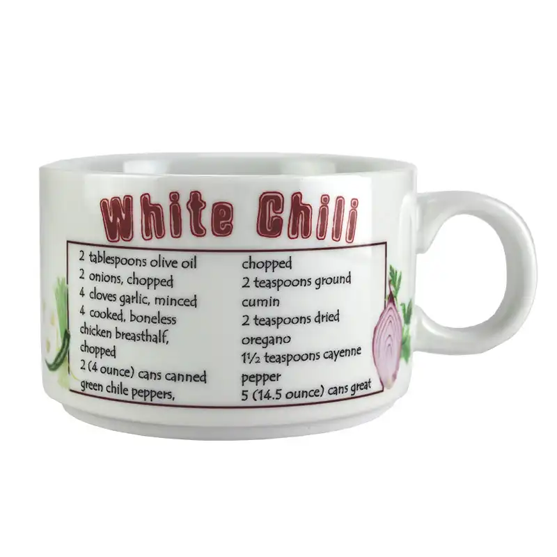 Sublimation Blank Ceramic Soup Mug