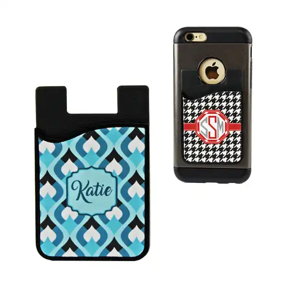 DyeTrans Sublimation Blank Silicone Card Caddy Phone Wallet