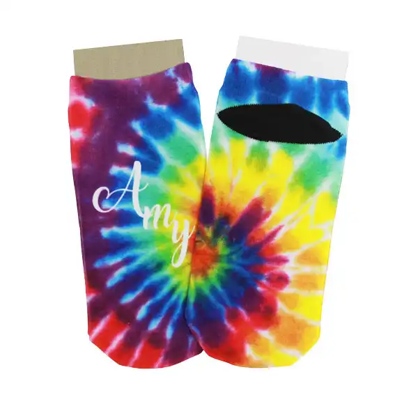 Sublime Sublimation Blank Adult Ankle No Show Socks (Pair)