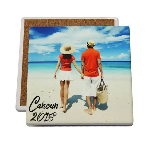 IronClad Sublimation Blank Sandstone Coaster - 4.25" Square