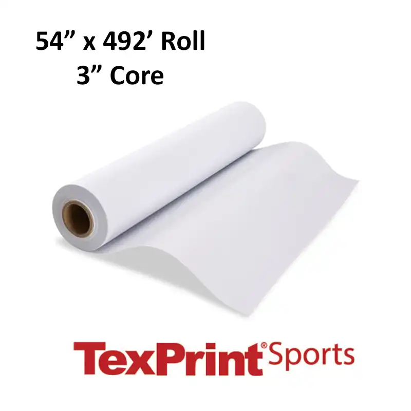 TexPrint Sports PLUS Thermal Adhesive Sublimation Paper 54