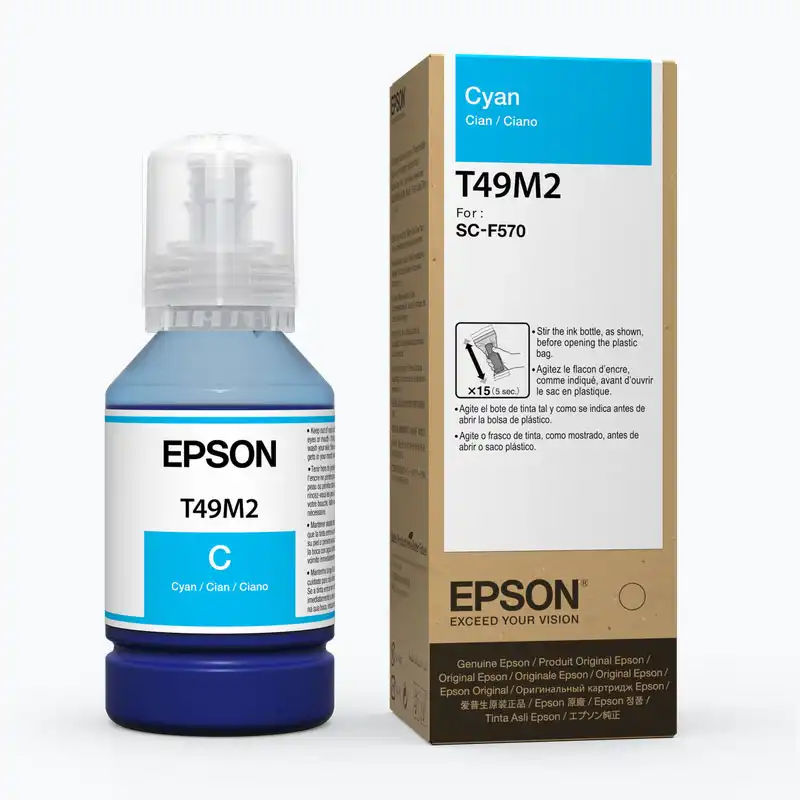 Epson Dye-Sublimation Ink for F170 and F570 - Cyan - 140ml