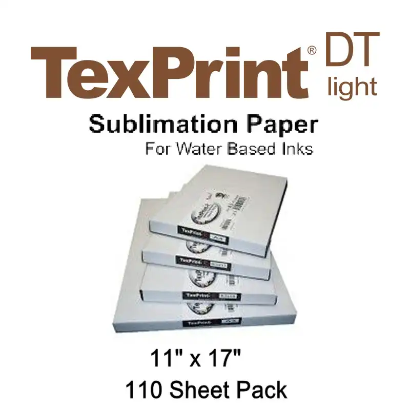 TexPrint DT Light Sublimation Transfer Paper - 110 Sheets - 11" X 17"