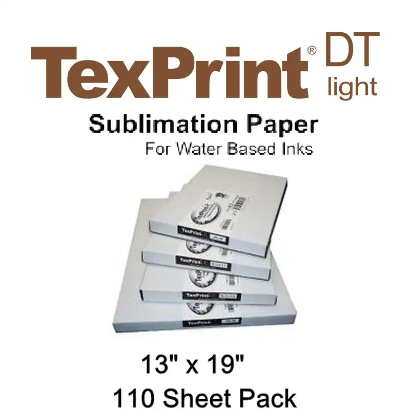 TexPrint DT Light Sublimation Paper - 110 Sheets - 13" x 19"